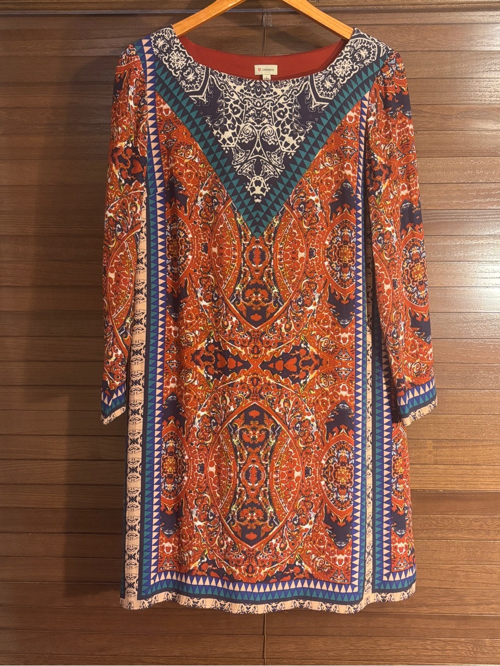 Cremieux Boho Tunic Shift Dress
